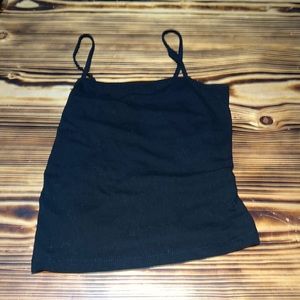 black tank top